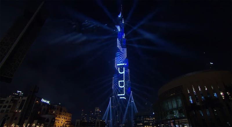 Burj Khalifa LED Facade