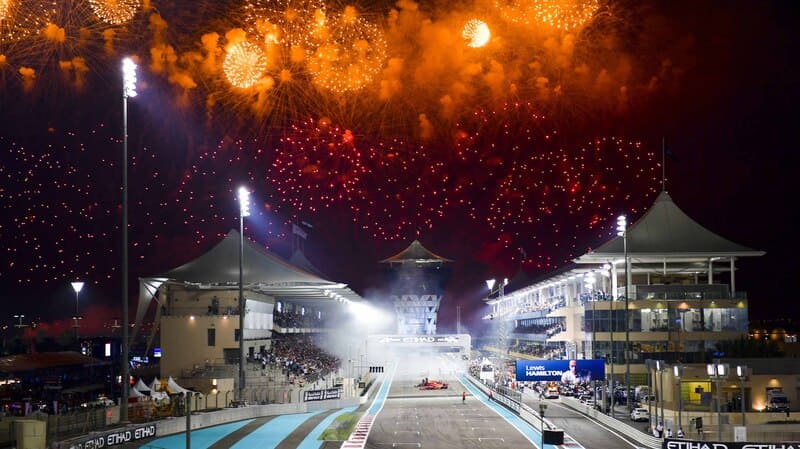 Yas Marina Circuit's Oasis Screen