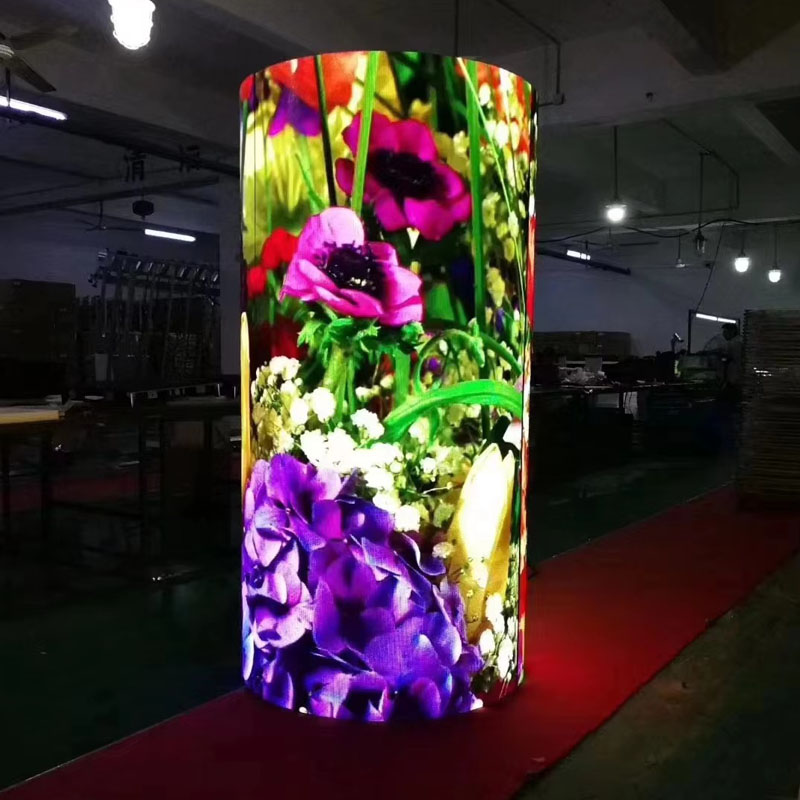 Cola Bottle-shaped Special-shaped LED Screen Led Video Wall Indoor Advertising Screen Video Wall Pan